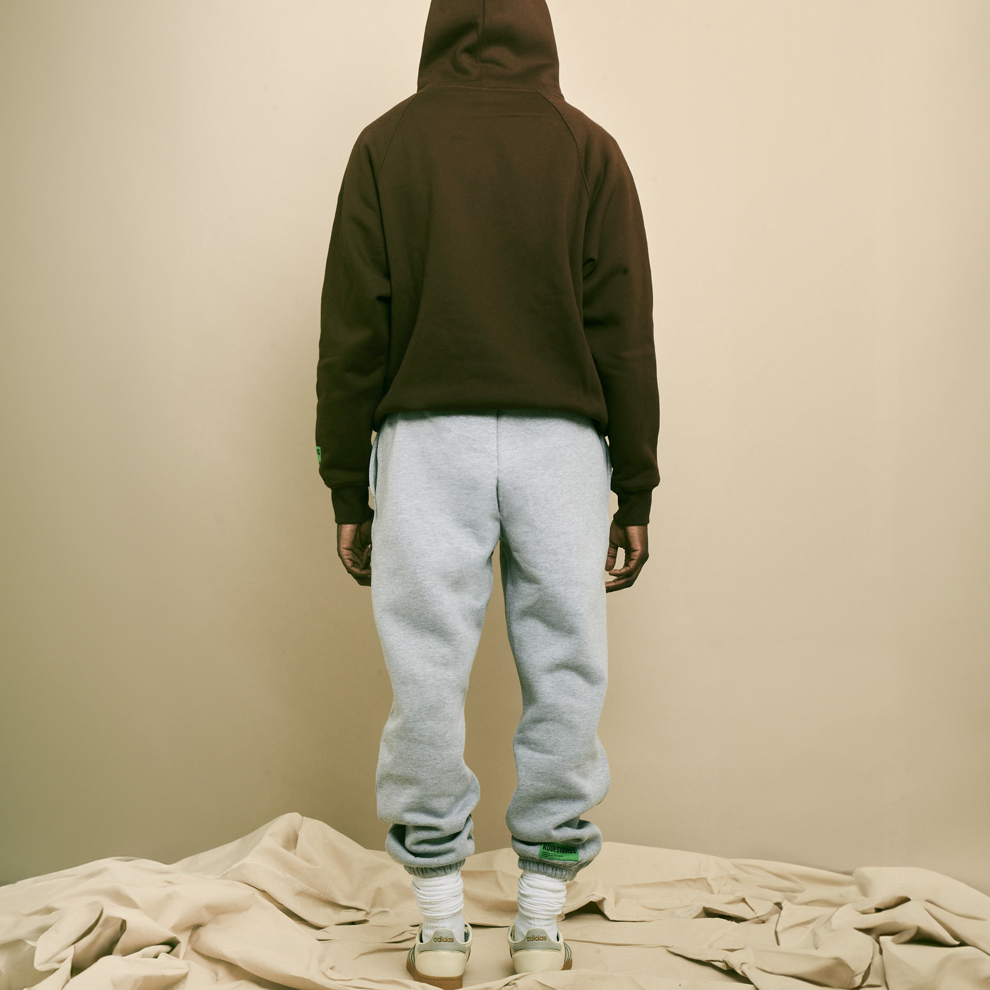 Brown and Pink Hoodie
