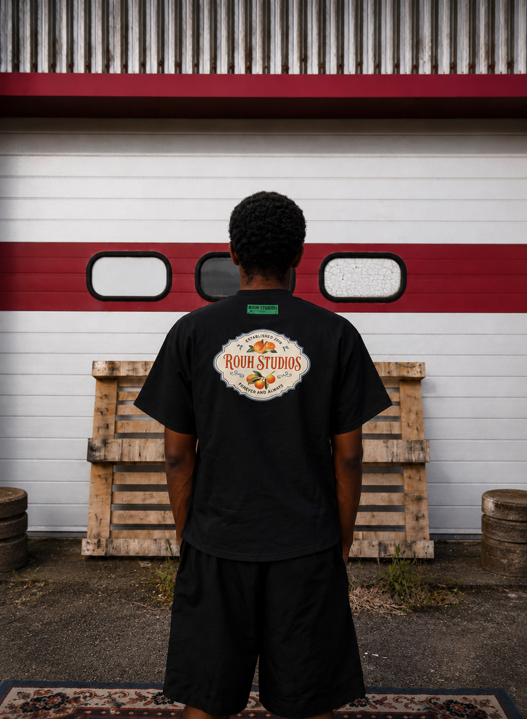 ROUH Oranges T-shirt - Black