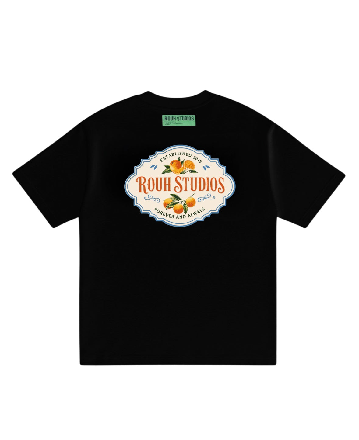 ROUH Oranges T-shirt - Black